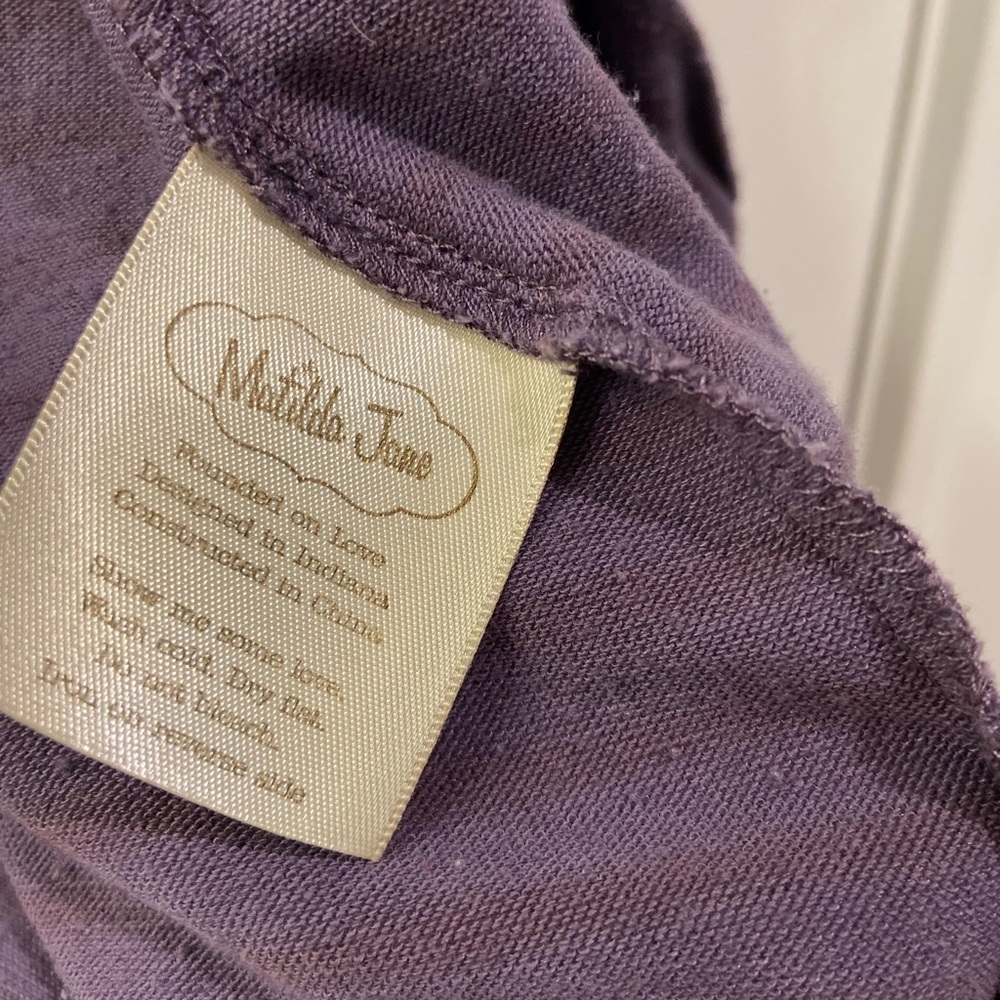 Matilda Jane đ Purple Striped Open Front Ruched Cardigan - Picture 3 of 7